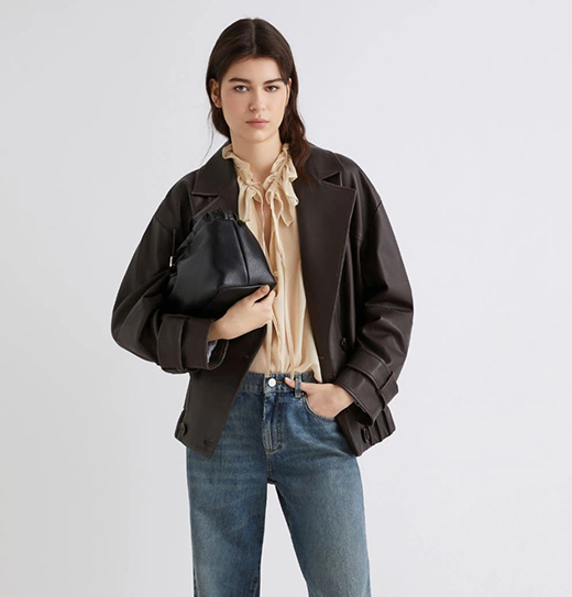 Кожаная куртка — главный тренд осени 2025