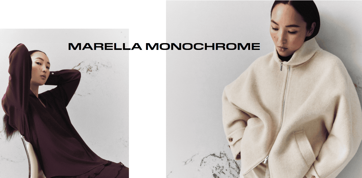 MARELLA monochorome
